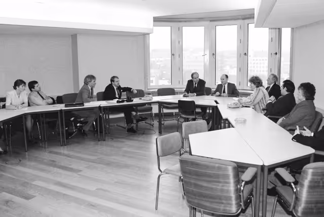 Fotografija 3: Meeting in Brussels