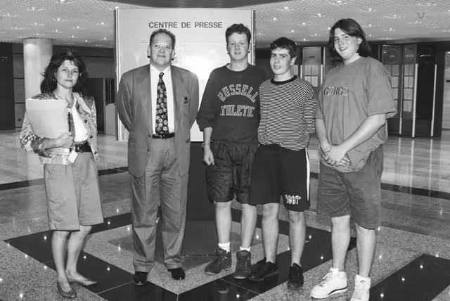 Fotografie 8: The MEP Glyn FORD in Strasbourg in July 1992.