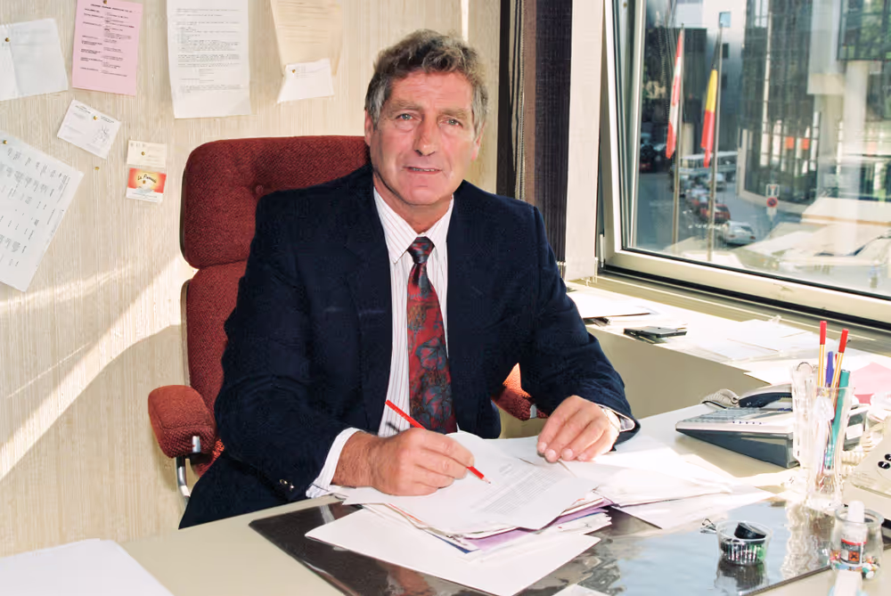 Portrait of Anthony Joseph WILSON MEP in Strasbourg