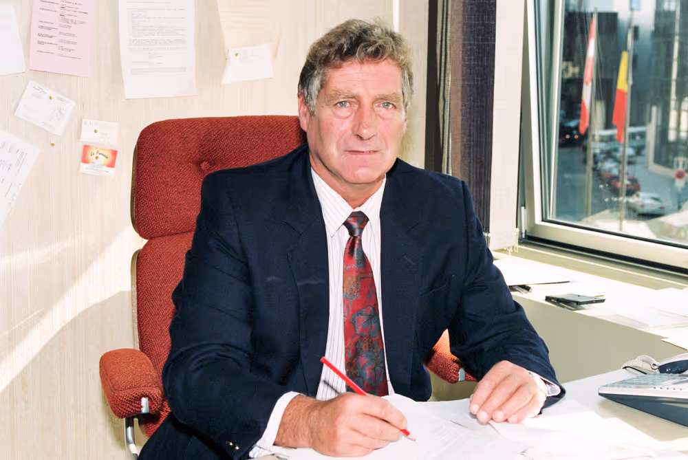 Portrait of Anthony Joseph WILSON MEP in Strasbourg