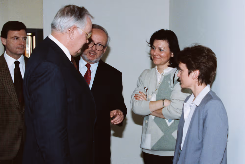 Egon KLEPSCH - EP President in EP nursery