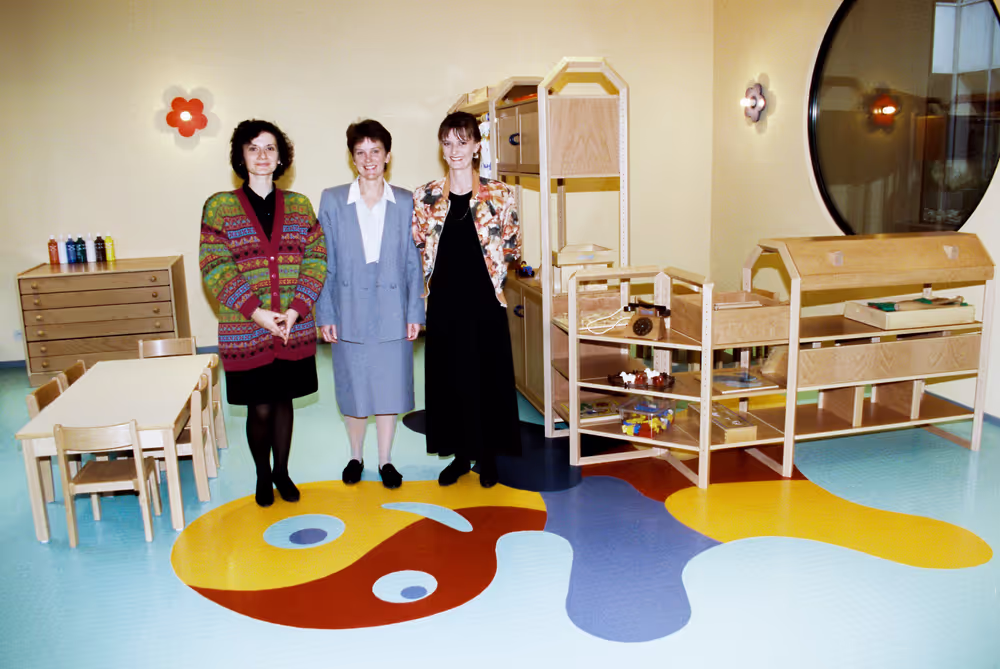 Egon KLEPSCH - EP President in EP nursery