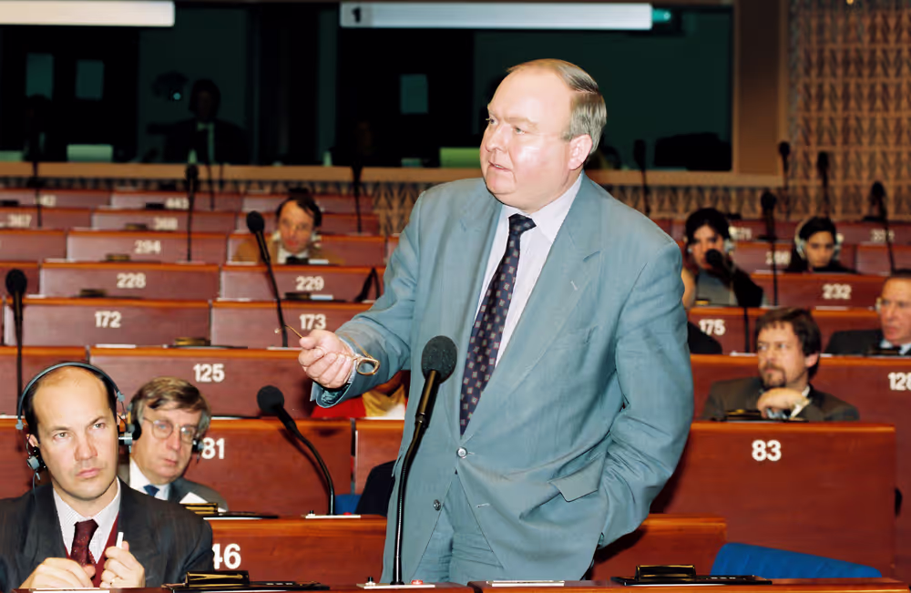 Plenary Session in Strasbourg in December 1992