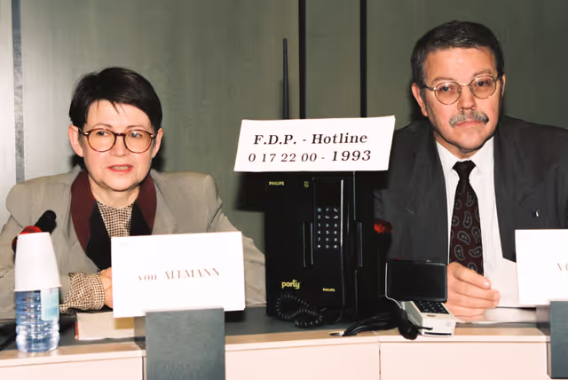 Zdjęcie 6: FDP Hotline, Burgertelefon zum Binnenmarkt