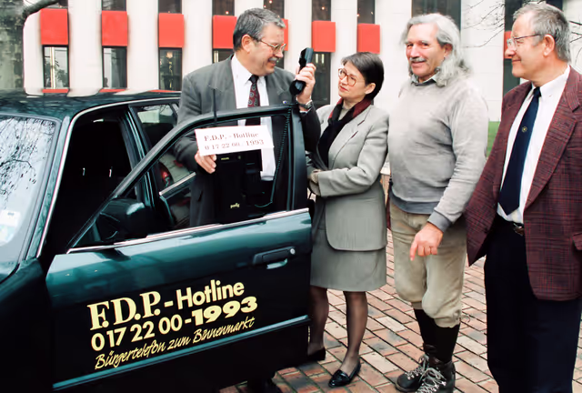 Zdjęcie 7: FDP Hotline, Burgertelefon zum Binnenmarkt