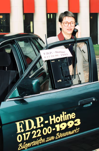 Zdjęcie 10: FDP Hotline, Burgertelefon zum Binnenmarkt