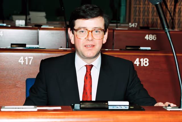 Fotografia 8: Francois FROMENT MEURICE at the European Parliament.