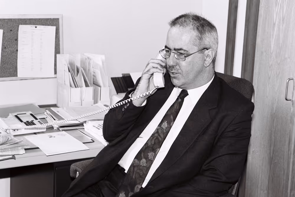 Portrait of MEP Lyndon HARRISON in Strasbourg