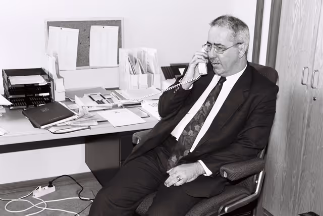 Suriet 9: Portrait of MEP Lyndon HARRISON in Strasbourg