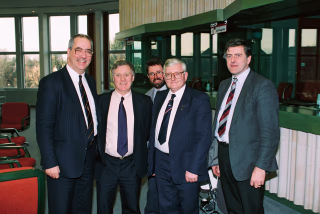 Φωτογραφία 4: British MEPs with guests in Strasbourg