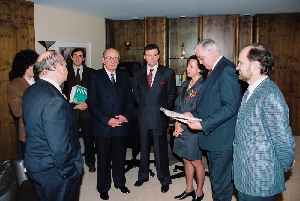 EP President meets with Italian sculptor Gianni VISENTIN