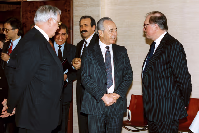Fotografi 34: Visit of the Minister for Foreign Affairs of Israel to the EP in Strasbourg.