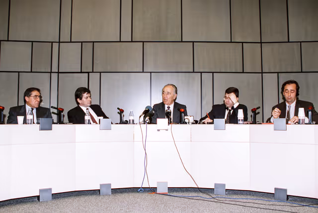 Fotografi 23: Visit of the Minister for Foreign Affairs of Israel to the EP in Strasbourg.