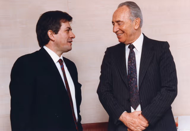 Φωτογραφία 12: EP Preisdent meets with the Foreign Minister of Israel