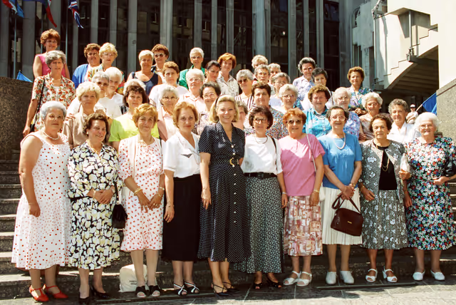 Fotografija 22: MEP Viviane REDING meets with guests