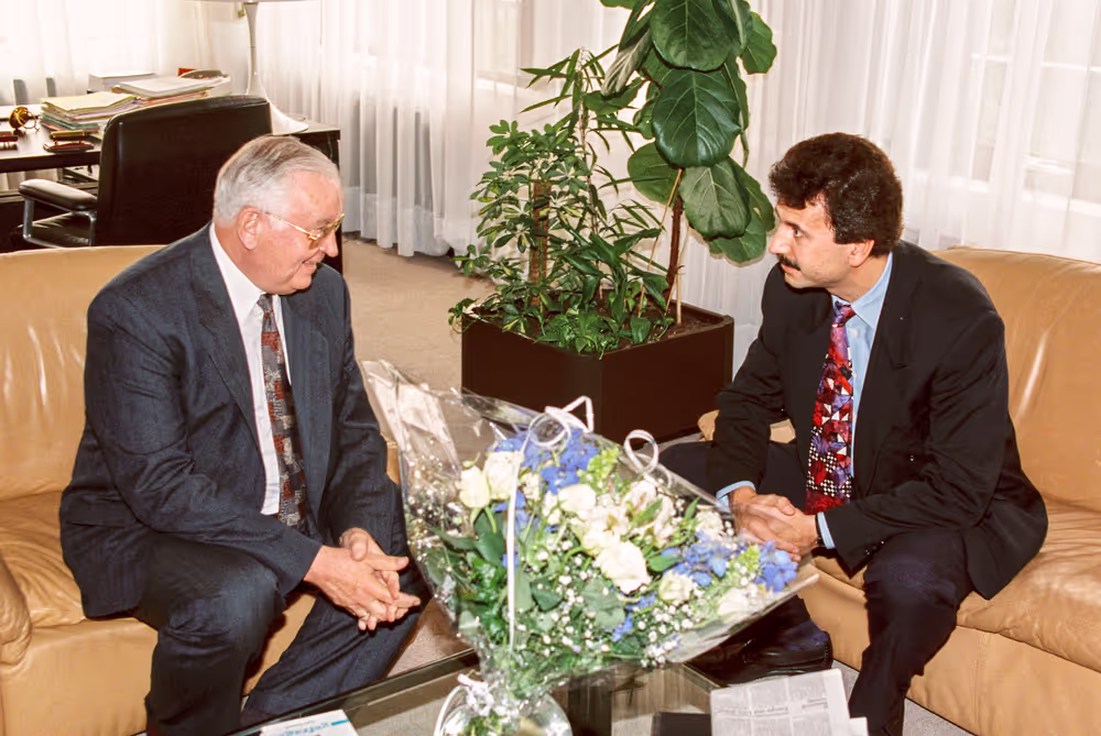 EP President - Eggon KLEPSCH meets with MEP Jean-Marie ALEXANDRE