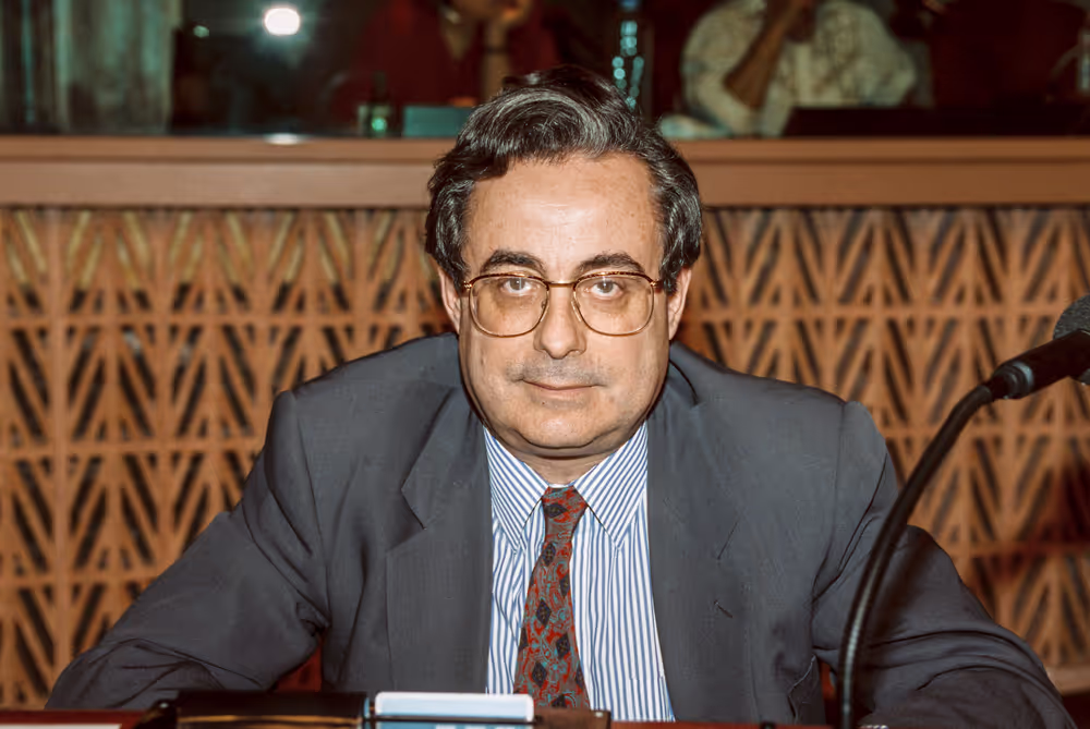 MEP Bernard ANTONY during the plenary session at the EP in Strasbourg