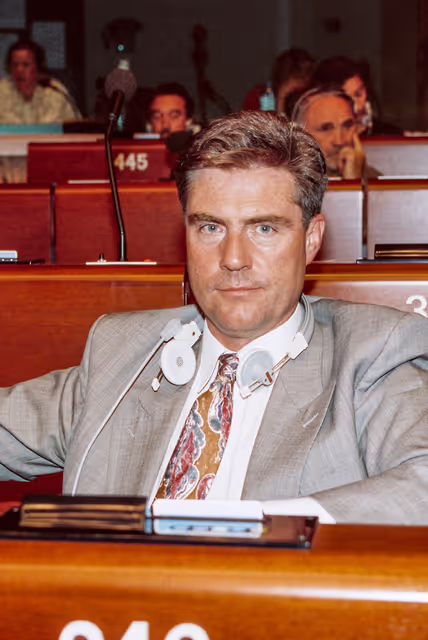 Nuotrauka 35: MEP Stephen HUGHES  during the plenary session at the EP in Strasbourg