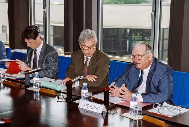 Foto 4: Exchange of views at the European Parliament in Strasbourg