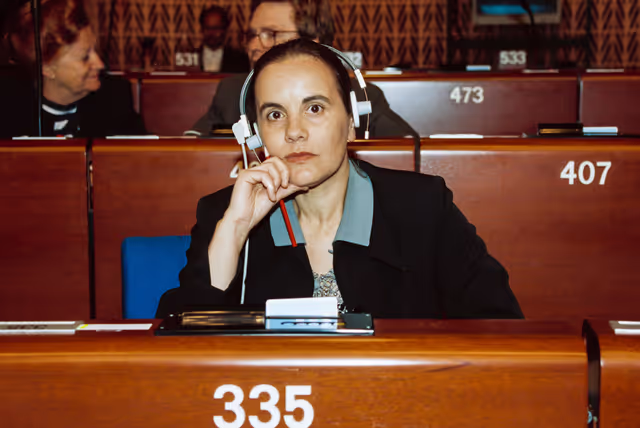 Nuotrauka 6: MEP Maria Am?lia SANTOS  during the plenary session at the EP in Strasbourg