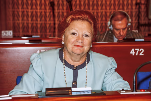 Nuotrauka 15: MEP Marijke J.H. VAN HEMELDONCK during the plenary session at the EP in Strasbourg