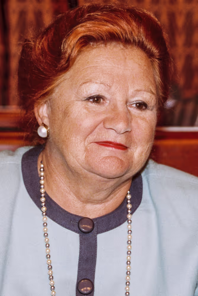 MEP Marijke J.H. VAN HEMELDONCK during the plenary session at the EP in Strasbourg