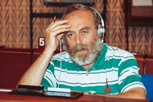 Nuotrauka 39: MEP Virginio BETTINI during the plenary session at the EP in Strasbourg