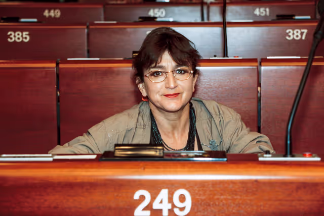 Nuotrauka 10: MEP Maria IZQUIERDO ROJO during the plenary session at the EP in Strasbourg