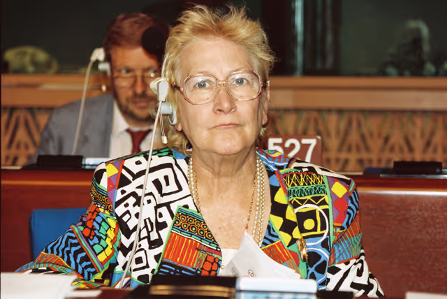 Nuotrauka 47: MEP Winifred EWING during the plenary session at the EP in Strasbourg