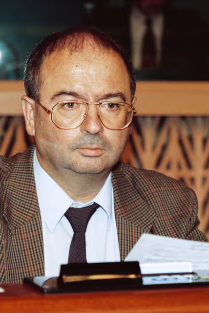 Photo 31: MEP Bernard ANTONY during the plenary session at the EP in Strasbourg