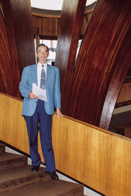 Photo 2: Portrait of MEP Niels Anker KOFOED at the EP in Strasbourg