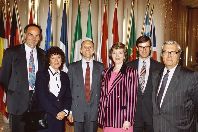 Fotografija 15: MEP Sir Christopher J. PROUT meets with guests