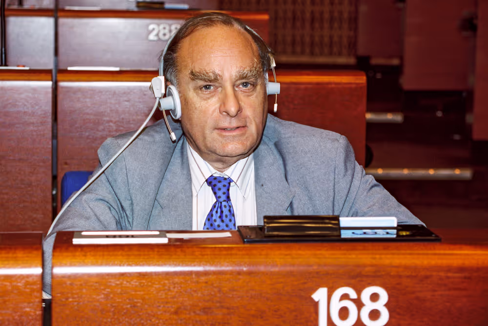 MEP Am?d?e E. TURNER during the plenary session at the EP in Strasbourg
