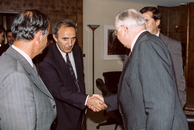 Foto 26: EP President - Egon KLEPSCH meets with guests