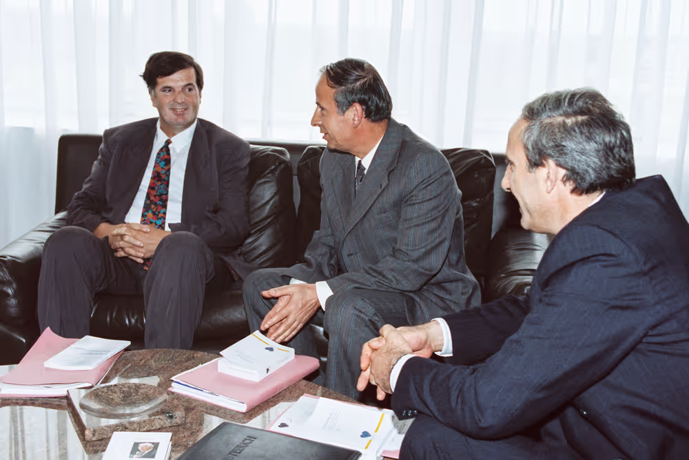 EP President - Egon KLEPSCH meets with guests