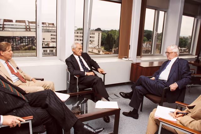 Fotografija 29: MEPs meet with representatives of the EU Presidency