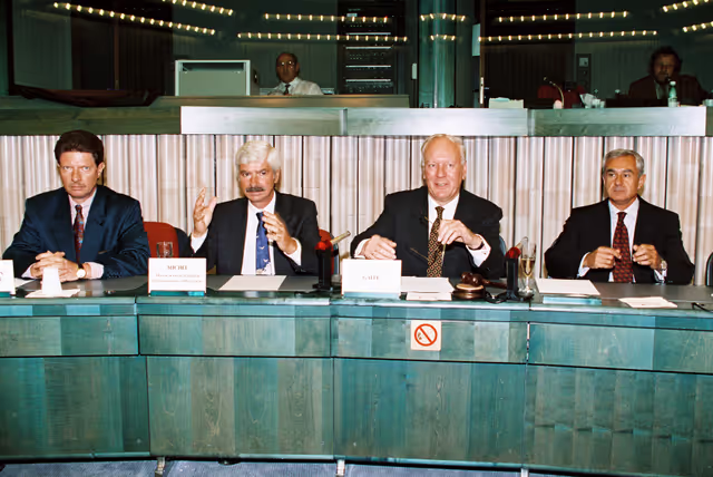 Fotografija 17: Meeting at the European Parliament in Strasbourg