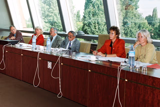 Fotografija 28: Meeting in the European Parliament at Strasbourg