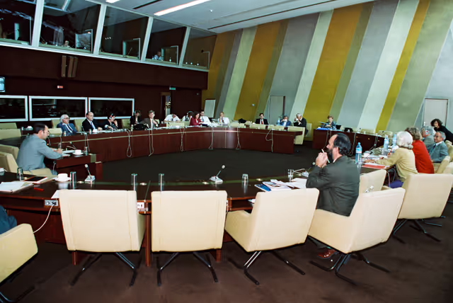 Fotografija 25: Meeting in the European Parliament at Strasbourg