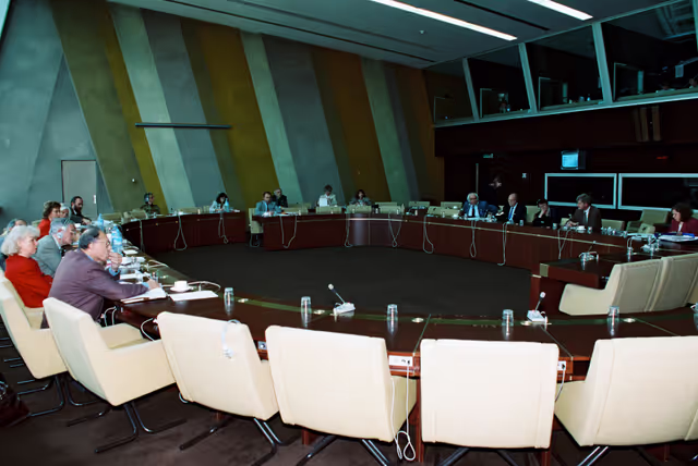 Fotografija 46: Meeting in the European Parliament at Strasbourg