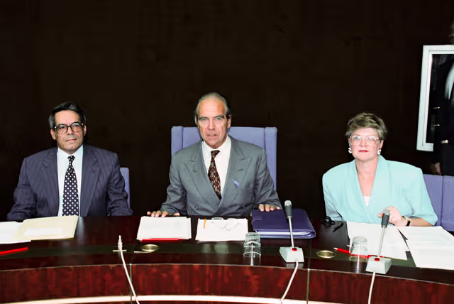 Fotografija 36: Meeting in the European Parliament at Strasbourg