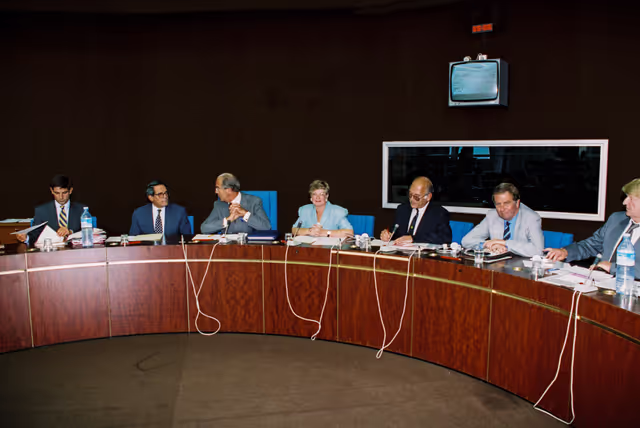 Fotografija 40: Meeting in the European Parliament at Strasbourg