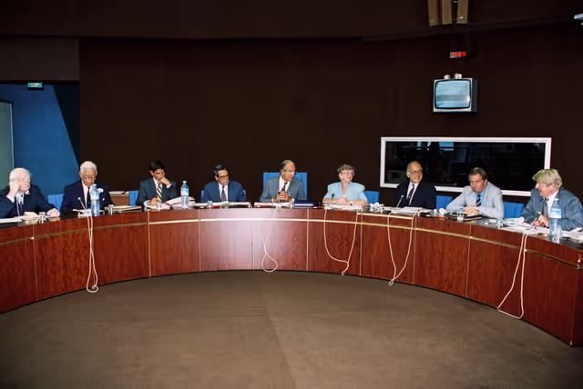 Fotografija 32: Meeting in the European Parliament at Strasbourg