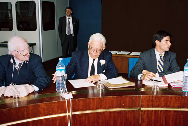 Fotografija 42: Meeting in the European Parliament at Strasbourg