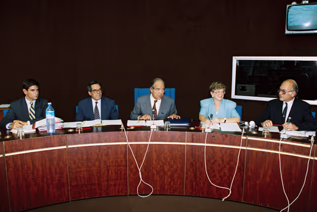 Fotografija 38: Meeting in the European Parliament at Strasbourg
