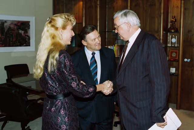 Foto 4: EP President meets with MEP David R. MORRIS