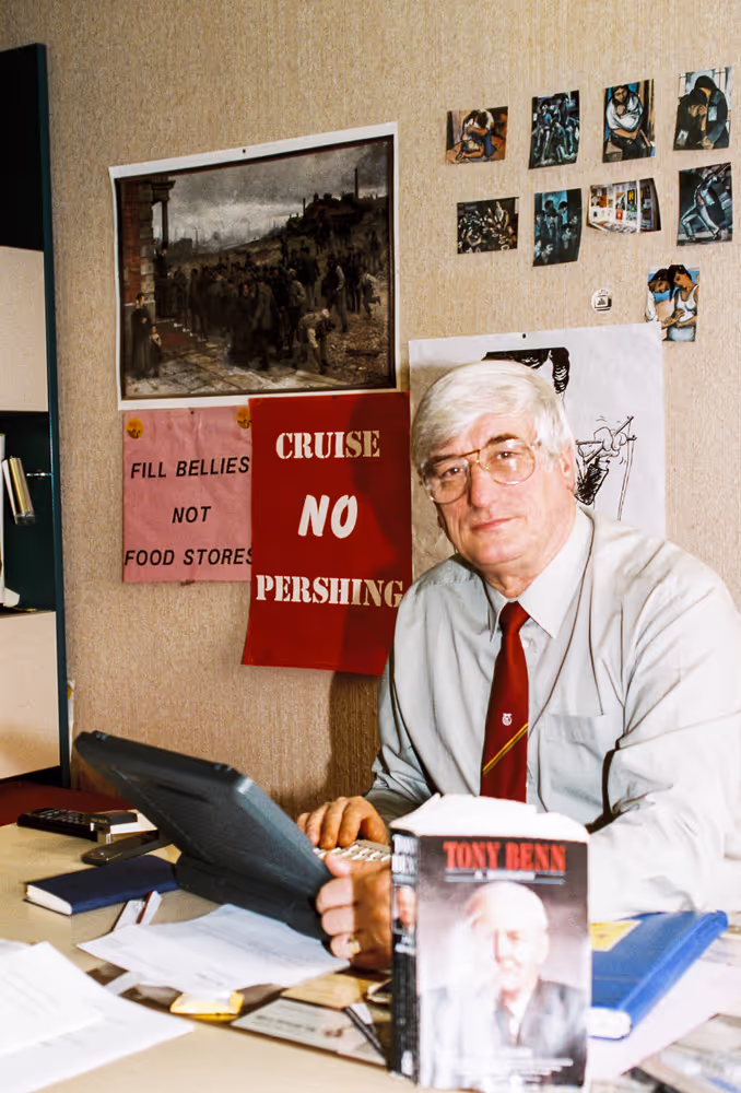 MEP Alexander FALCONER at the European Parliament in Brussels