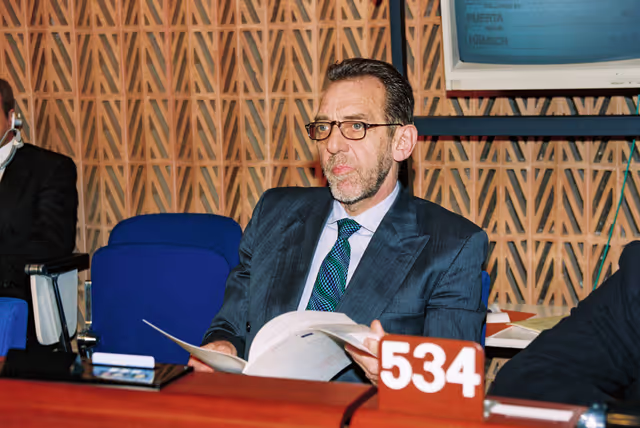 Foto 2: MEP Ejner Hovgard CHRISTIANSEN at the European Parliament in Strasbourg