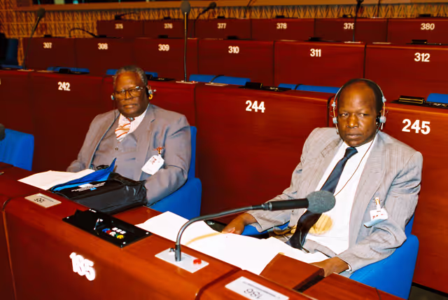 Photo 1: ACP Joint Parliamentary Assembly at the European Parliament in Strasbourg