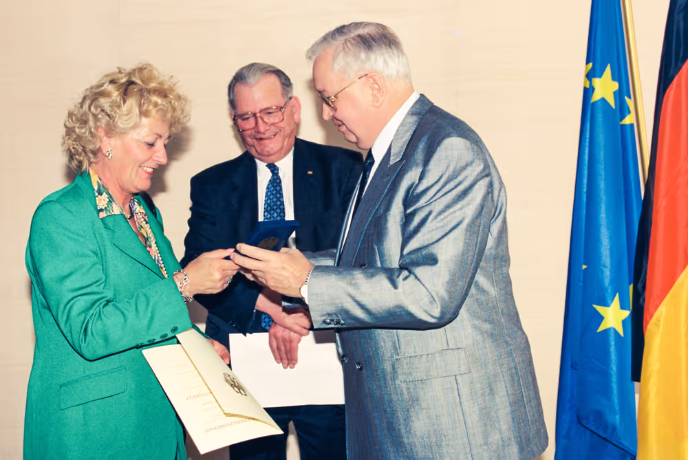 Handover of the Cross of Merit